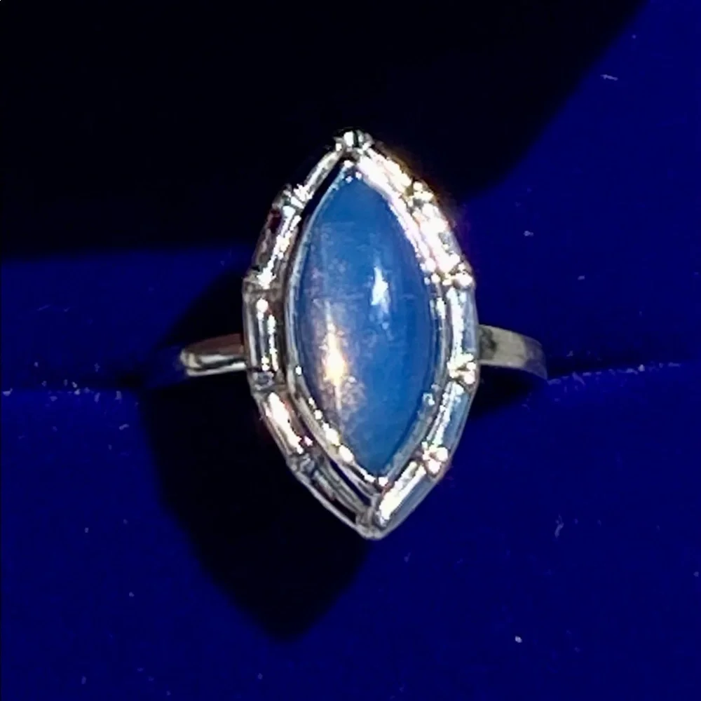 BEAUTIFUL CATS EYE SIMULATED RING - Picture 7 of 11